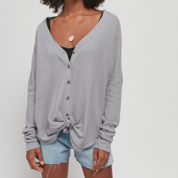 Urban Outfitters Sweaters - NWOT! Out From Under Oversized Thermal Button-Up